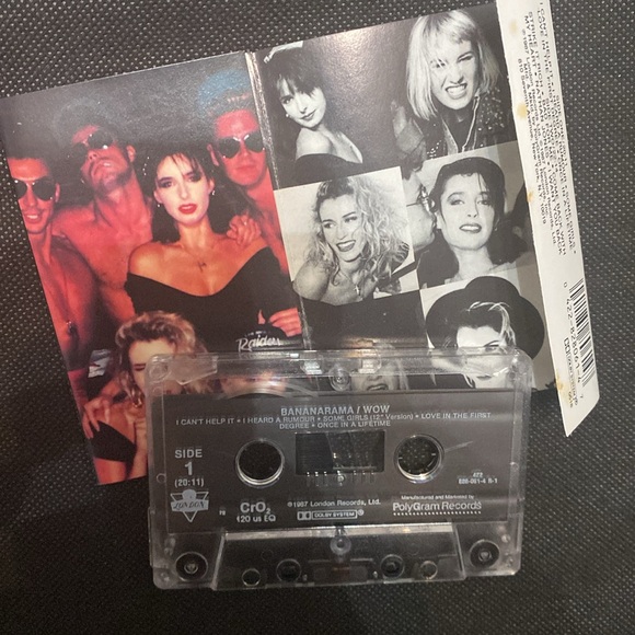 Vintage classic 80’s cassette tapes- Bananarama Collections - set of 3 - Picture 9 of 11